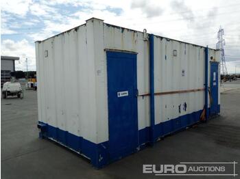 حاوية البناء 21' x 9' Containerised Double Toilet: صورة 1