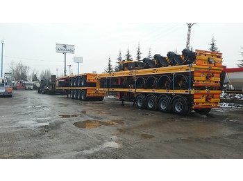 جديدة نصف مقطورة لنقل الحاويات لنقل البضائع الحرة ALTINORDU 3 and 4 axle FLAT BED SEMI TRAILER: صورة 1