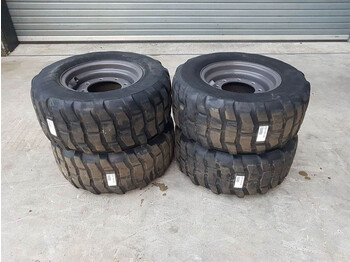 الإطارات والجنوط - آلات البناء Ahlmann AZ45-Dunlop 385/55R18 (15.5/55R18)-Tire/Reifen: صورة 1