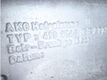 مبرد الزيت - آلات البناء Akg Hofgeismar 418 2144 KZ -: صورة 3