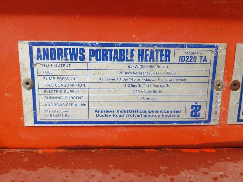 سخان البناء Andrews heater: صورة 3