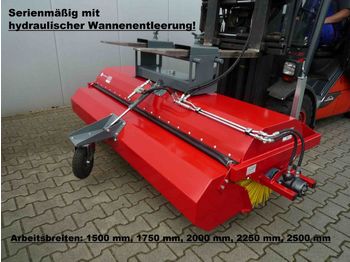 EURO-Jabelmann Staplerkehrmaschinen 1,75 m, einschl. hydr. Entleerung, aus laufe  - مكنسة