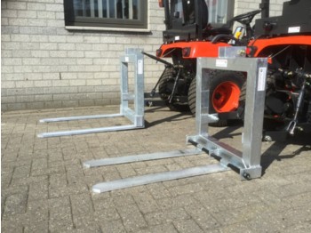 palletdrager 700kg palletheffer minitractor ISEKI KUBOTA minitrekker - شوكة