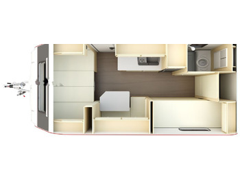 Niewiadów N-CROSS MAX 4 osobowa przyczepa kempingowa CARAVAN best price 4 - كرفان سحب