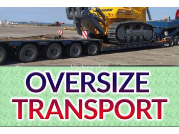 SHANTUI ✅ OVERSIZE TRANSPORT ✅ MACHINE TRANSPORT IN EUROPE ✅ - جرافة