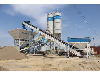 PROMAX Mobile Concrete Batching Plant M100-TWN(100M3/H) - مصنع الخرسانة