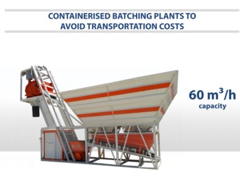 SEMIX Compact Concrete Batching Plant Containerised - مصنع الخرسانة