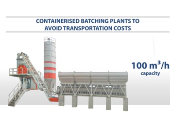 SEMIX SEMIX Compact Concrete Batching Plant 100 m³/h Containerised - مصنع الخرسانة
