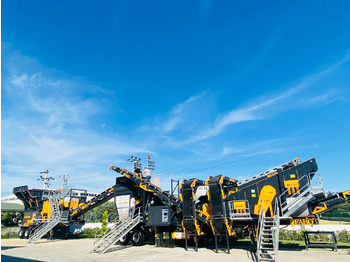 FABO MCK-95 MOBILE CRUSHING & SCREENING PLANT FOR HARDSTONE - كسارة متحركه