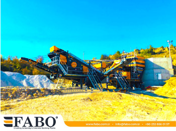 FABO MVSI 900 MOBILE VERTICAL SHAFT IMPACT CRUSHING SCREENING PLANT - كسارة متحركه