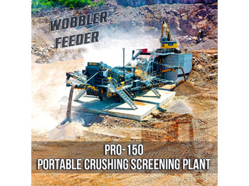 FABO PRO-150 MOBILE CRUSHER | WOBBLER FEEDER - كسارة متحركه