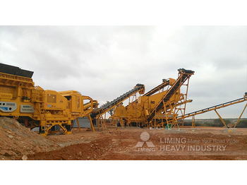 Liming 200tph two stage mobile crusher equipped with gen set - كسارة متحركه