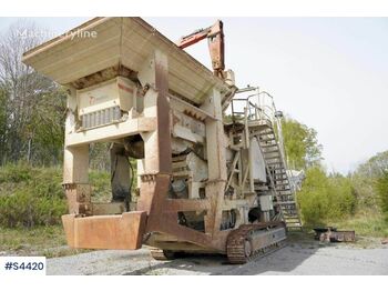 Metso Lokotrack LT125 Jaw crusher on tracks, SEE VIDEO - كسارة متحركه