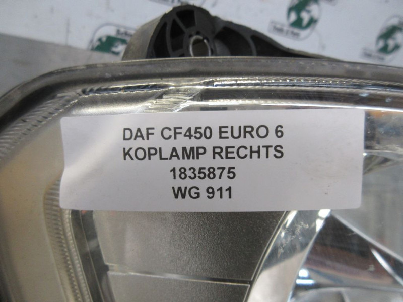 مصابيح أضواء السيارة الأمامية - شاحنة DAF 1835875 KOPLAMP XF CF EURO 6 RECHTS: صورة 3