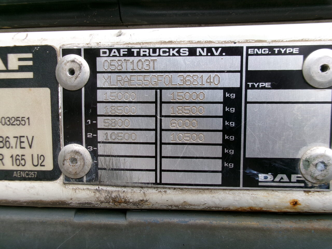 شاحنة الشفط D.A.F. LF 55.220 4x2 Scarab sweeper: صورة 16