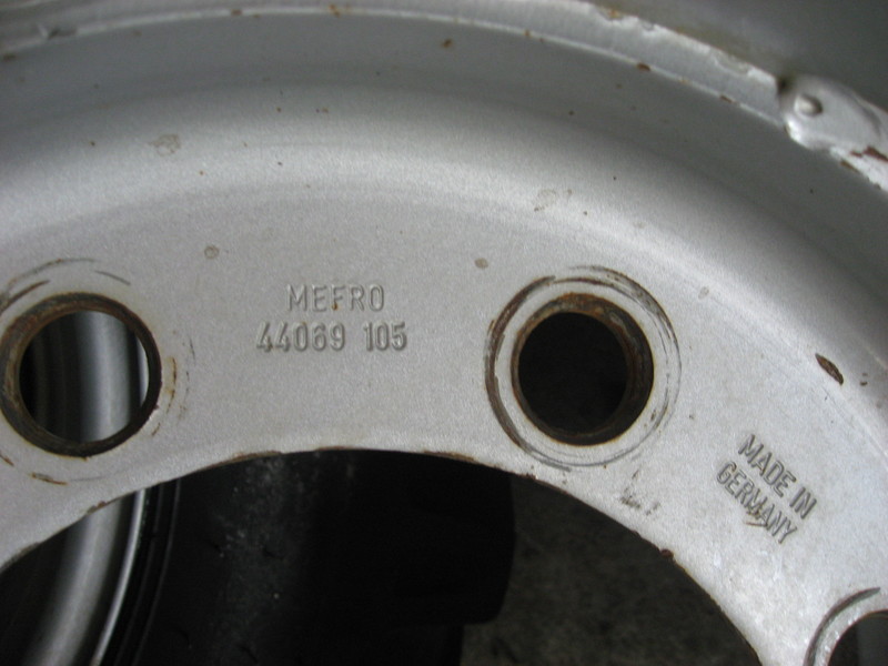 الجنوط - رافعة تلسكوبية Disc 11x18" for tire size 12.0 / 75-18, Nr. 073403 for Merlo P 25.6: صورة 2