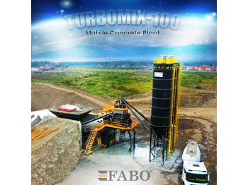 جديدة مصنع الخرسانة FABO TURBOMİX 100 CE QUALITY NEW GENERATION MOBILE CONCRETE MIXING PLANT: صورة 1