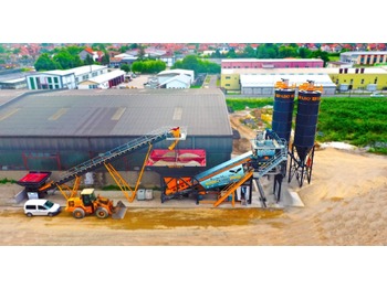 جديدة مصنع الخرسانة FABO TURBOMIX-100 Mobile Concrete Batching Plant: صورة 1