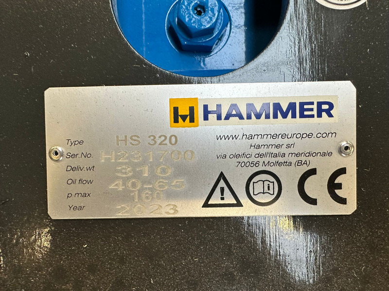 جديدة مطرقة هيدروليكية Hammer HS320: صورة 9