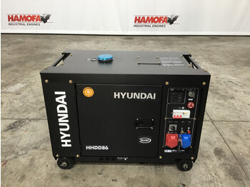 مجموعة المولدات Hyundai HHDD86 GENERATOR 7.5 KVA NEW: صورة 1