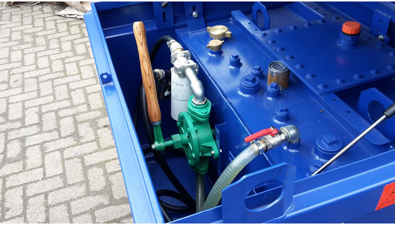 جديدة خزان تخزين لنقل الوقود IBC tank met handpomp: صورة 4