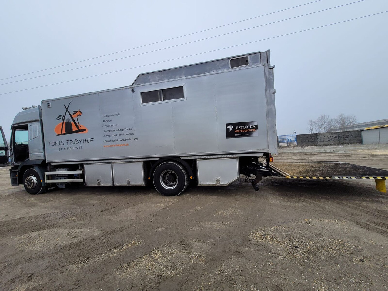 شاحنة نقل خيل IVECO Eurocargo 190 E 38 - 4 horses transporter: صورة 7