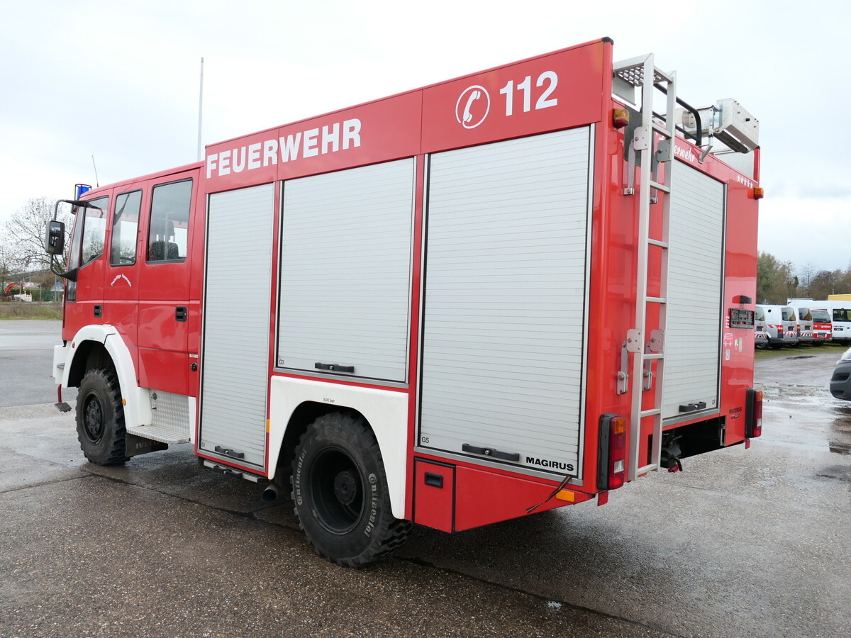 سيارة إطفاء IVECO FF 95 E 18W LF 8/6 DoKa 4X4 SFZ FEUERWEHR Löschf: صورة 7