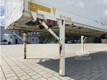 Krone Wechselkoffer mit Rolltor 7,45 m Glattwand - حاوية قابلة للتبديل- صندوق: صورة 5