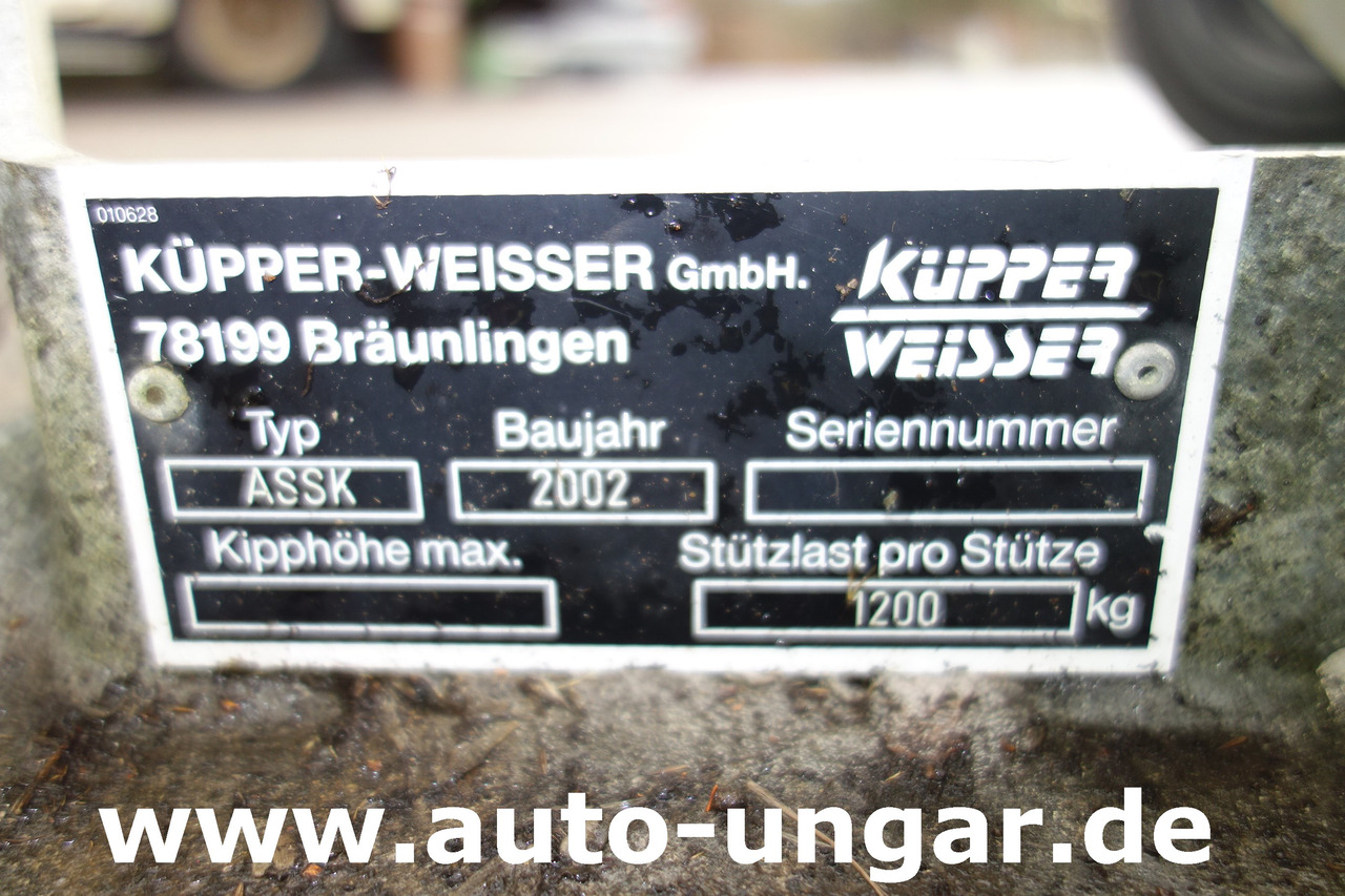 آلية المنفعة/ مركبة خاصة Küpper Weisser Stützen Streuerstützen Gerätestützen Abstützung: صورة 12