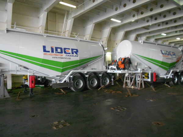 جديدة نصف مقطورة صهريج لنقل الخرسانة LIDER NEW ciment remorque 2024 YEAR (MANUFACTURER COMPANY): صورة 8