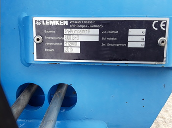 معدات حرث التربة Lemken Kompaktor 5m: صورة 2