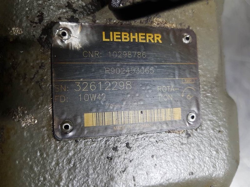 نظام الهيدروليك Liebherr 10298786 - Load sensing pump: صورة 5