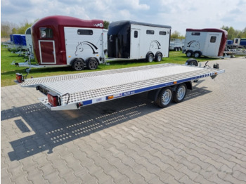 جديدة مقطورة شحن نقل السيارات Lorries PLI-35 5021 car trailer 3.5t GVW tilting platform 500 x 210 cm: صورة 3