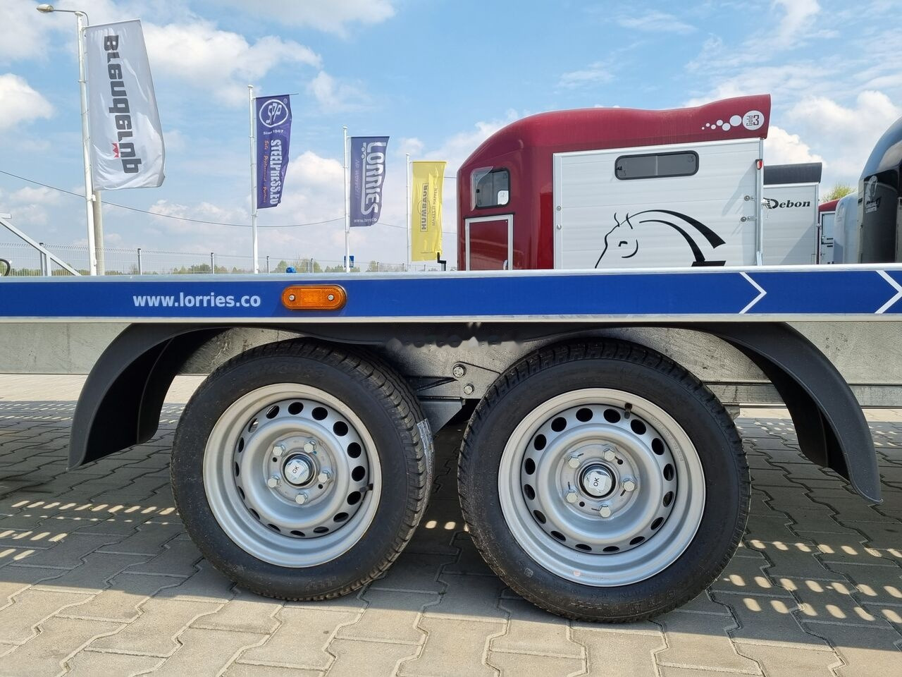 جديدة مقطورة شحن نقل السيارات Lorries PLI-35 5021 car trailer 3.5t GVW tilting platform 500 x 210 cm: صورة 5