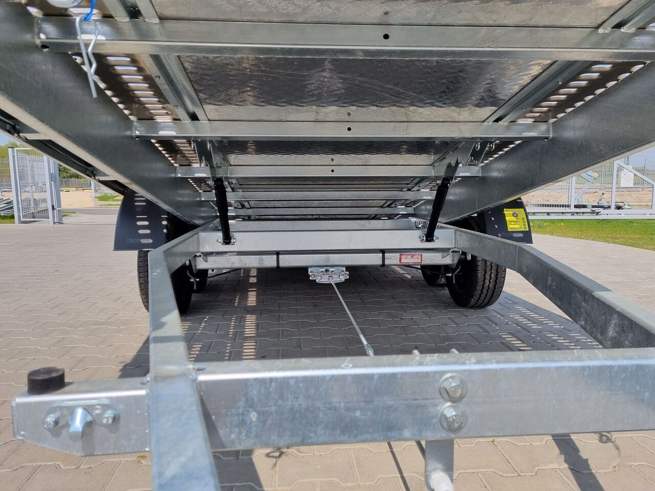 جديدة مقطورة شحن نقل السيارات Lorries PLI-35 5021 car trailer 3.5t GVW tilting platform 500 x 210 cm: صورة 23
