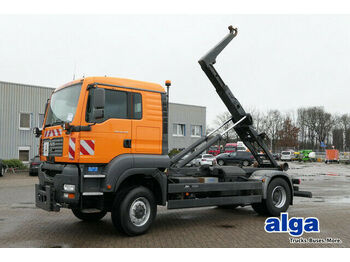 شاحنة ذات خطاف MAN 18.350 TGA BL/4x4/Allrad/Winterdienst/Meiller: صورة 1