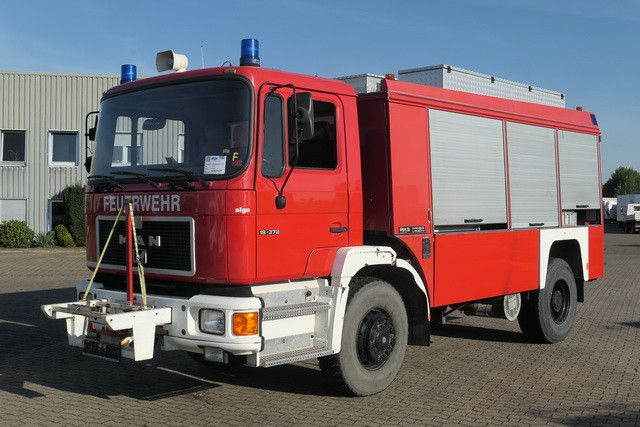 سيارة إطفاء MAN 19.372 4x4, Feuerwehr, Rosenbauer, Allrad, 370PS: صورة 8