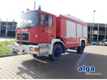سيارة إطفاء MAN 19.372 4x4, Feuerwehr, Rosenbauer, Allrad, TOP: صورة 1