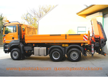 شاحنة قلاب, شاحنة كرين MAN TGA 28.400 6x4-4/TÜV/Palfinger PK 23002/Winterd.: صورة 2