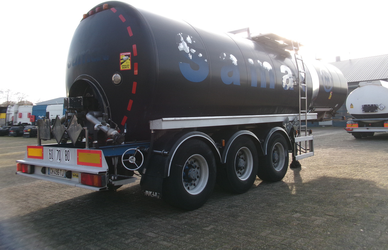 نصف مقطورة صهريج لنقل القار Magyar Bitumen tank inox 29.5 m3 / 1 comp + pump / ADR 13/12/2023: صورة 4