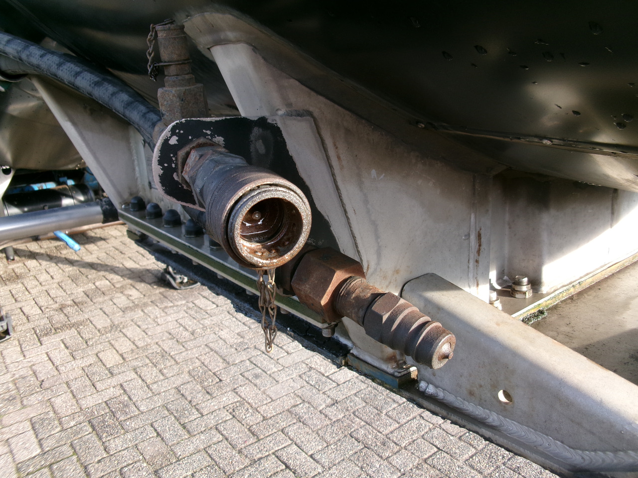 نصف مقطورة صهريج لنقل القار Magyar Bitumen tank inox 29.5 m3 / 1 comp + pump / ADR 13/12/2023: صورة 16