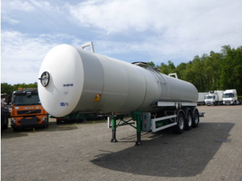 نصف مقطورة صهريج لنقل القار Magyar Bitumen tank inox 30 m3 / 1 comp: صورة 1