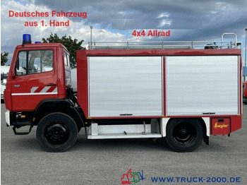 Mercedes-Benz 817 4x4 Ziegler Feuerwehr inkl. 2.310 Liter Tank - شاحنة التوصيل