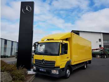 شاحنة مقفلة Mercedes-Benz Atego 816 Koffer + LBW Spoiler Spurhalte Euro6: صورة 1