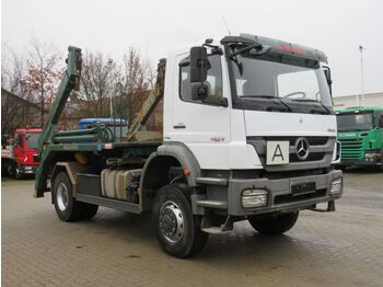 شاحنة نقل المخلفات Mercedes-Benz Axor 1829 AK 4x4 Absetzkipper Meiller AK 12 MT: صورة 2