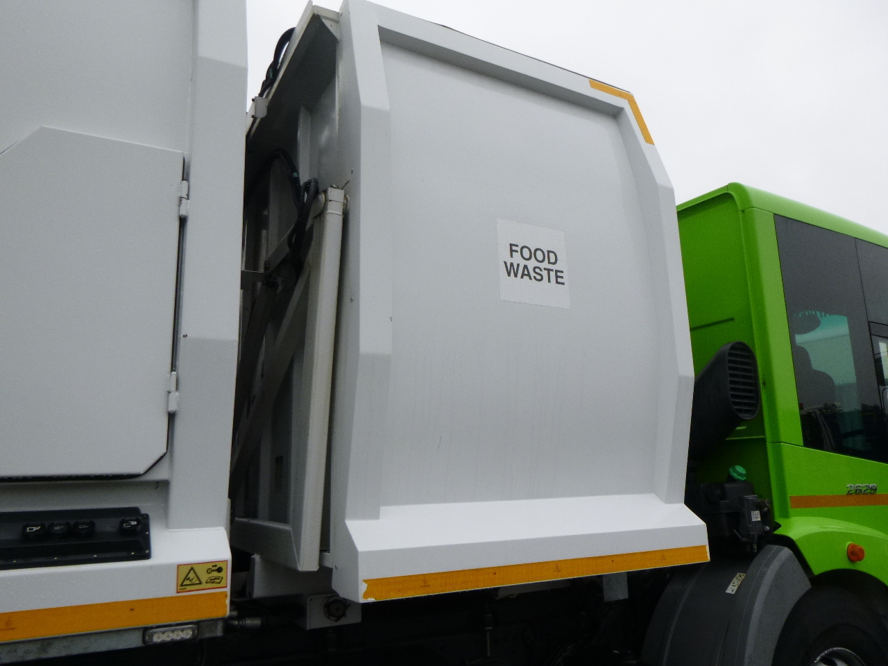 شاحنة النفايات Mercedes Econic 2629 RHD 6x2 Geesink Norba refuse truck: صورة 7