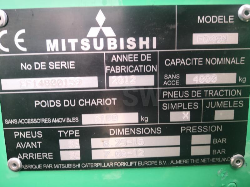 رافعة شوكية ديزل Mitsubishi FD40N: صورة 13