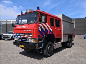 Ginaf 4x4 FireTruck - Double Cabin - Rosenbauer Pump - Hoses - 2800L Tank - Incl Equipment - 05/2019 APK - سيارة إطفاء