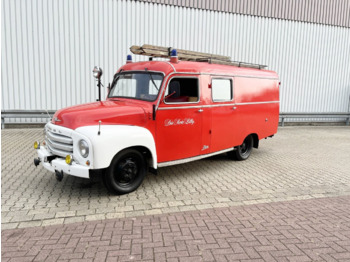 Opel Blitz Blitz, 1,75T, Oldtimer Feuerwehr mit Bett - سيارة إطفاء