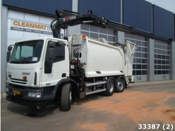 Ginaf C 3127 N met Hiab 21 ton/mtr laadkraan - شاحنة النفايات